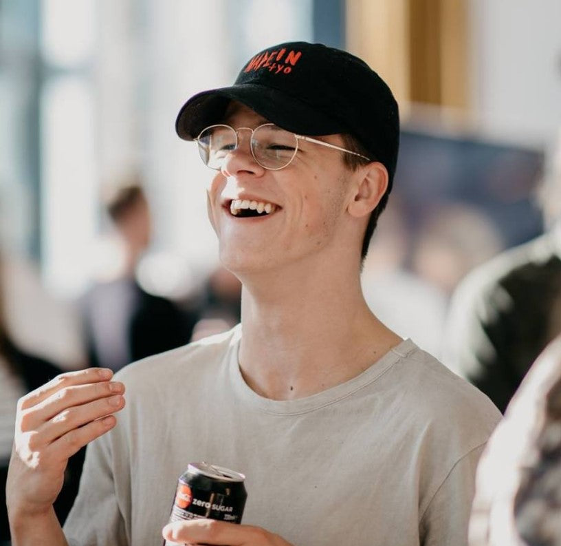 Gian, eigenaar en oprichter Sneakerboxshop