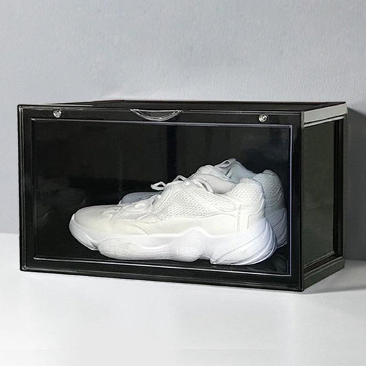 Sneakerbox – Zijwaarts – 36 x 22 x 27,5 CM – Zwart - Sneakerboxshop