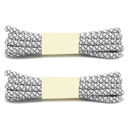 Reflecterende Schoenveters – Set van 2 stuks – Wit - Sneakerboxshop