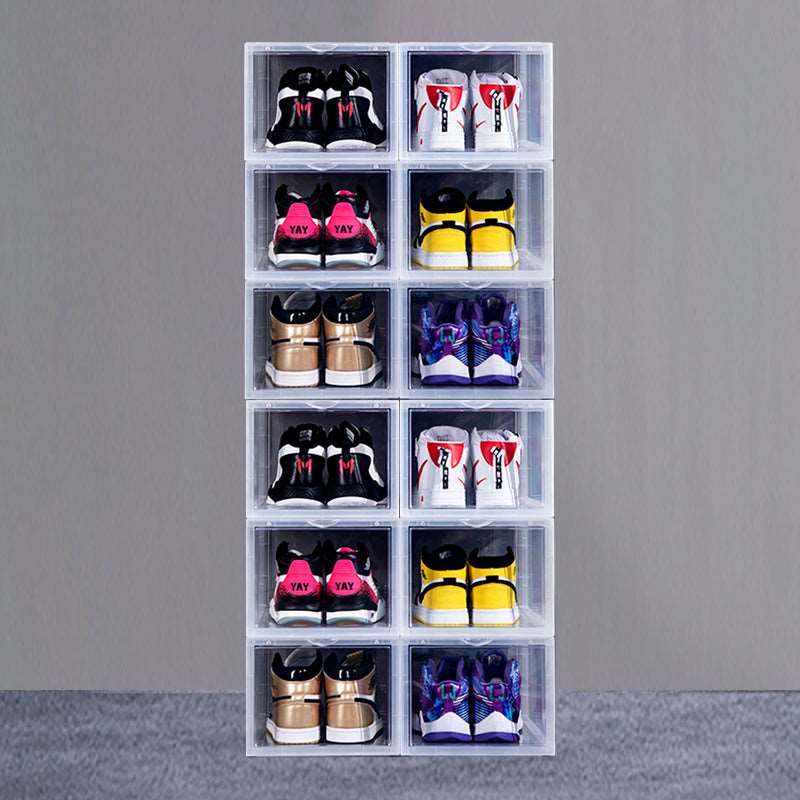 12-pack Transparante Drop front Sneakerbox