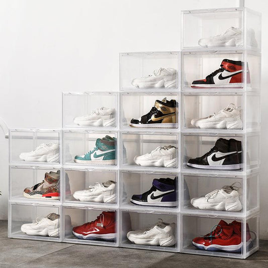 Sneakerbox – Zijwaarts – 36 x 22 x 27,5 CM – Transparant - Sneakerboxshop