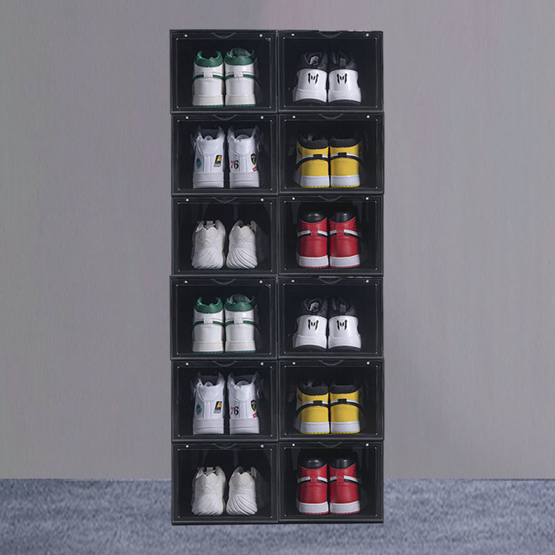 12-pack Zwarte Drop front Sneakerbox